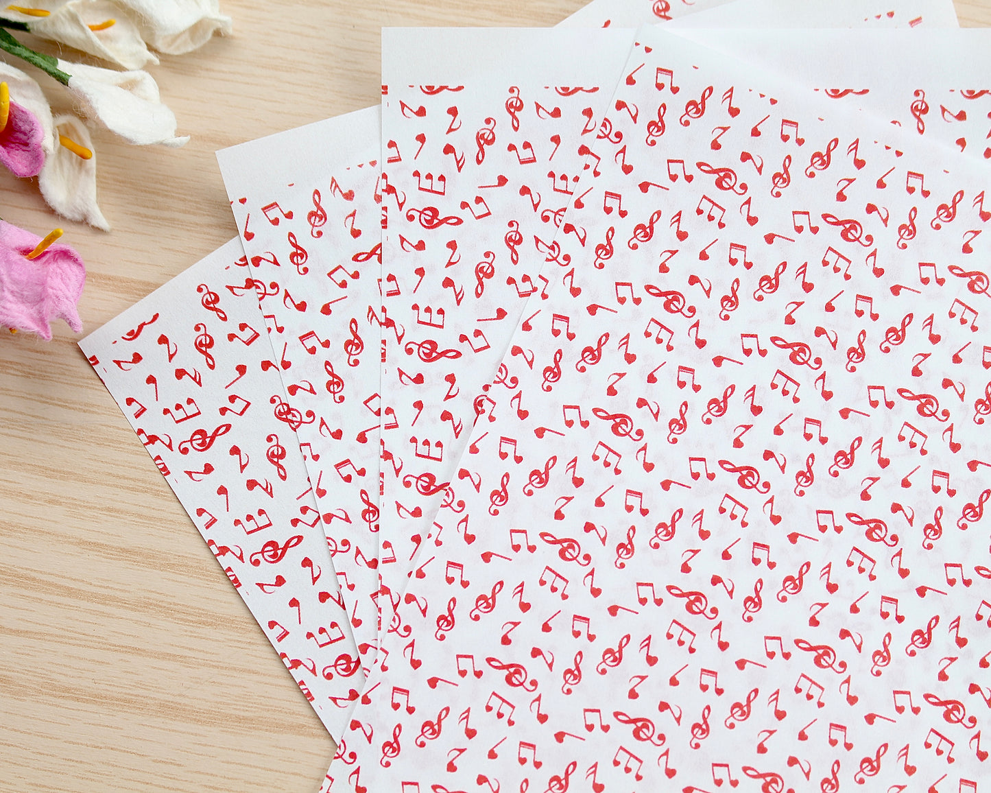 Love Music Water Soluble Transfer Paper