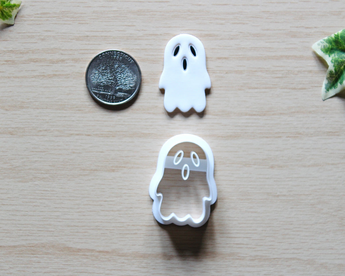 Screaming Ghost Polymer Clay Cutter