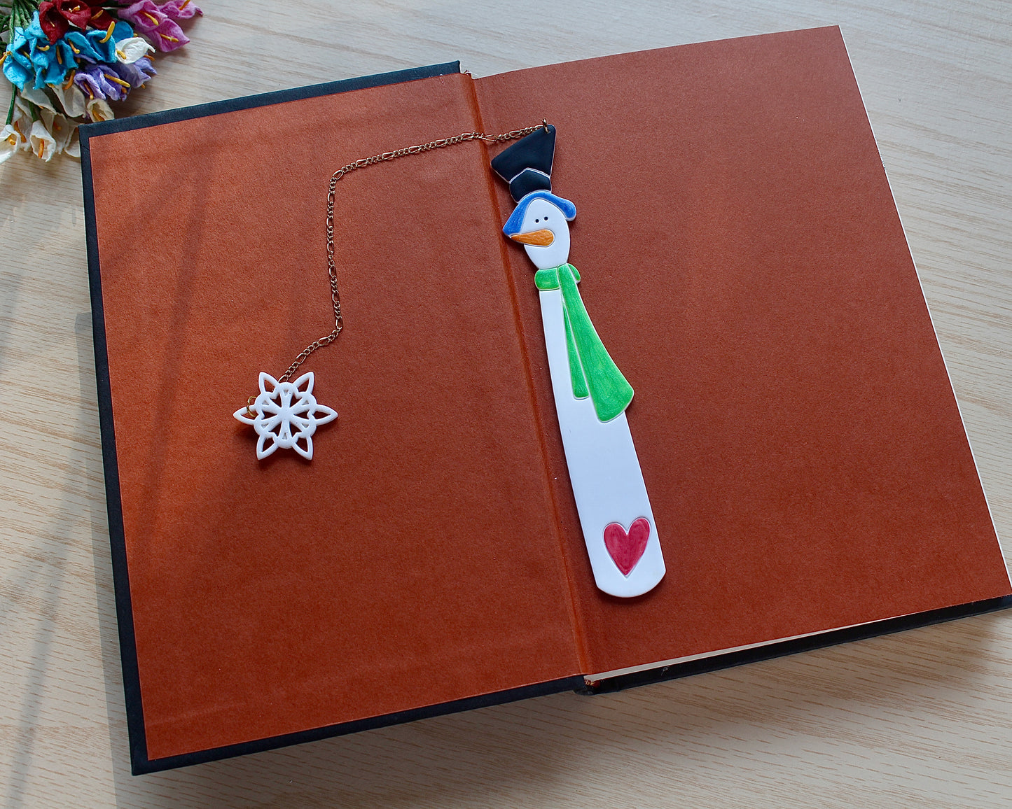 Snowman Bookmark Cutter