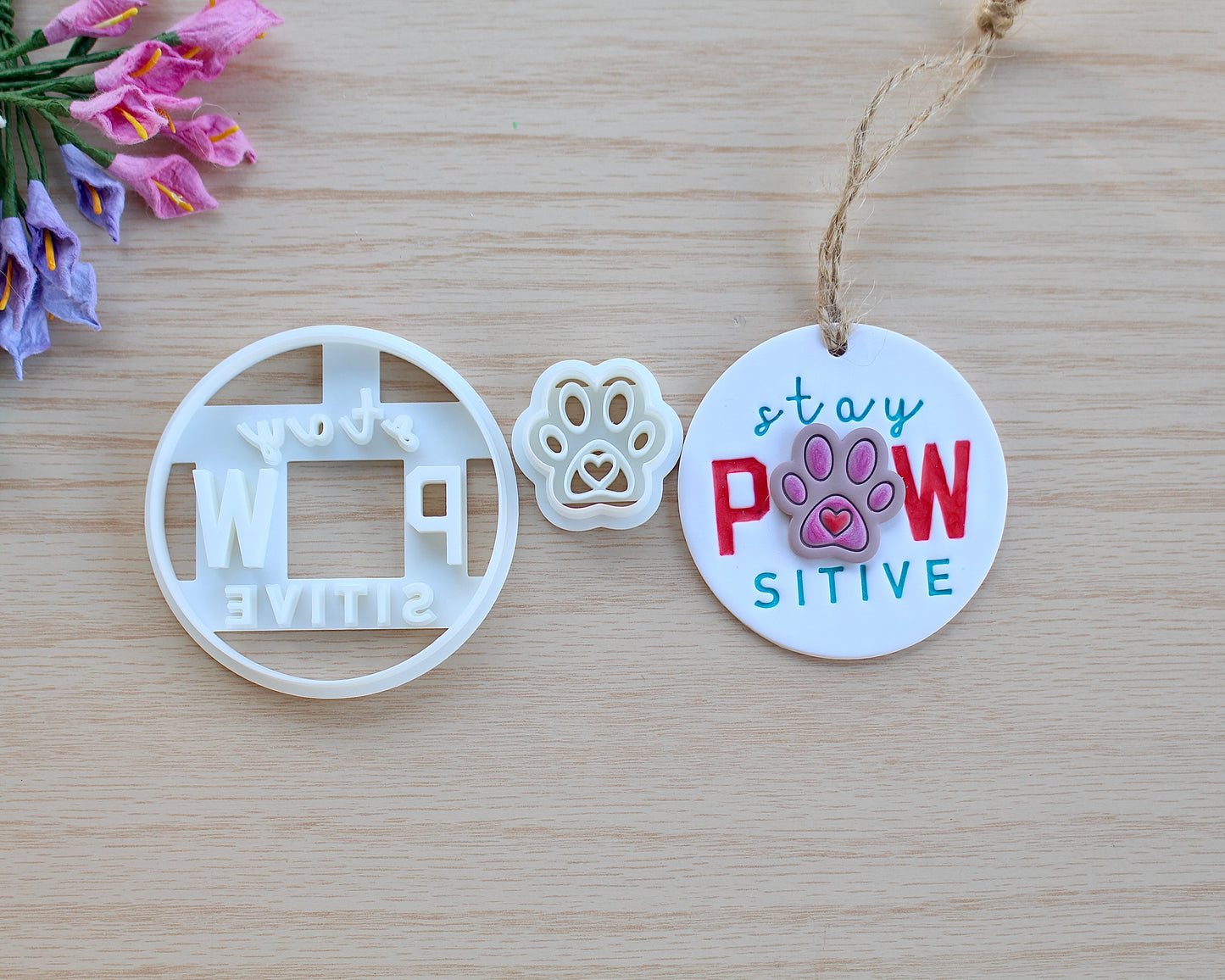 Stay Pawsitive Ornament Cutter Set