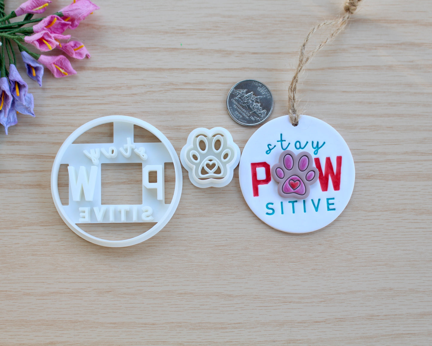 Stay Pawsitive Ornament Cutter Set