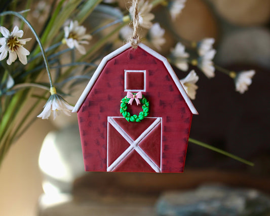 Christmas Barn Ornament Cutter Set