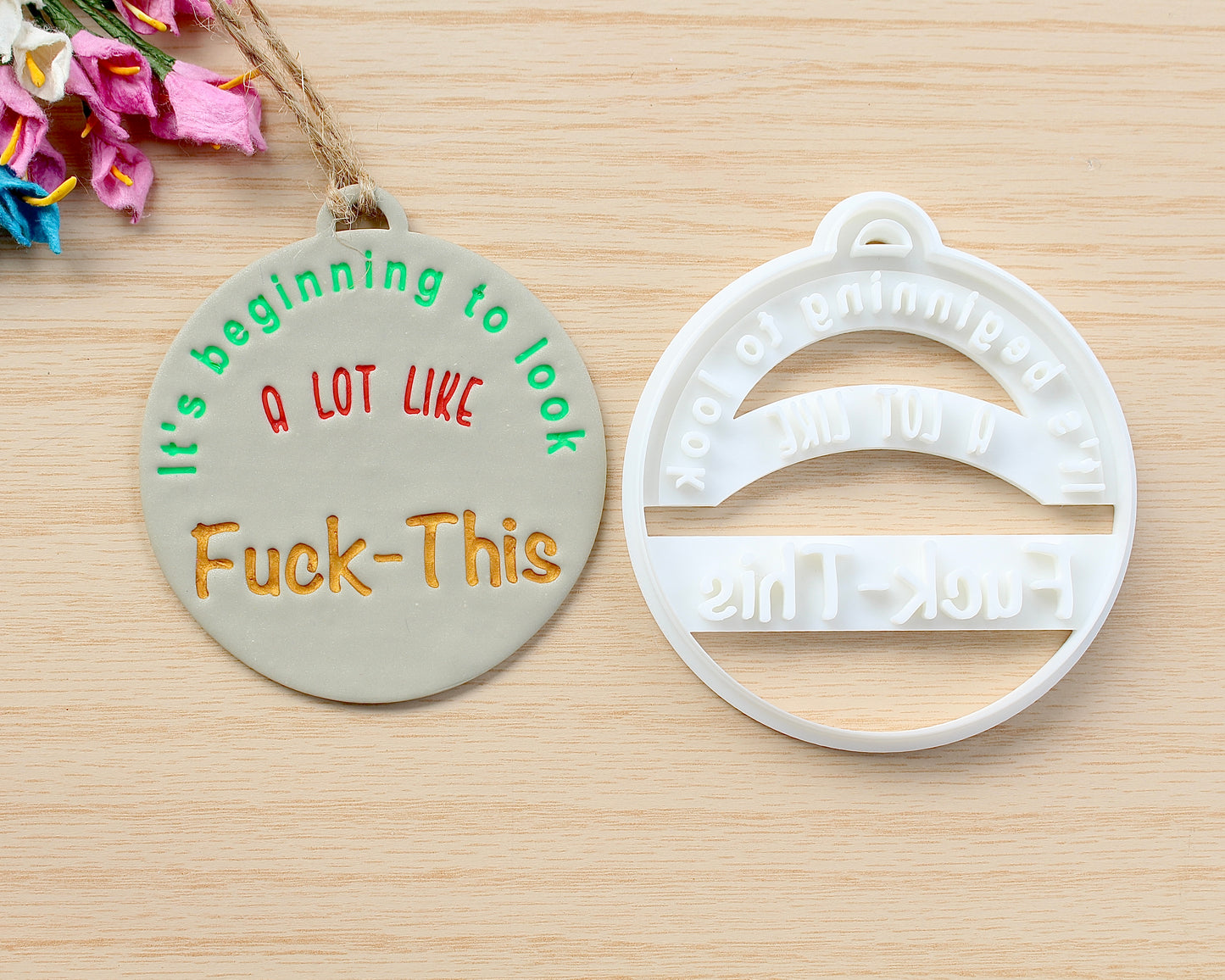 FUCK-THIS Ornament Cutter