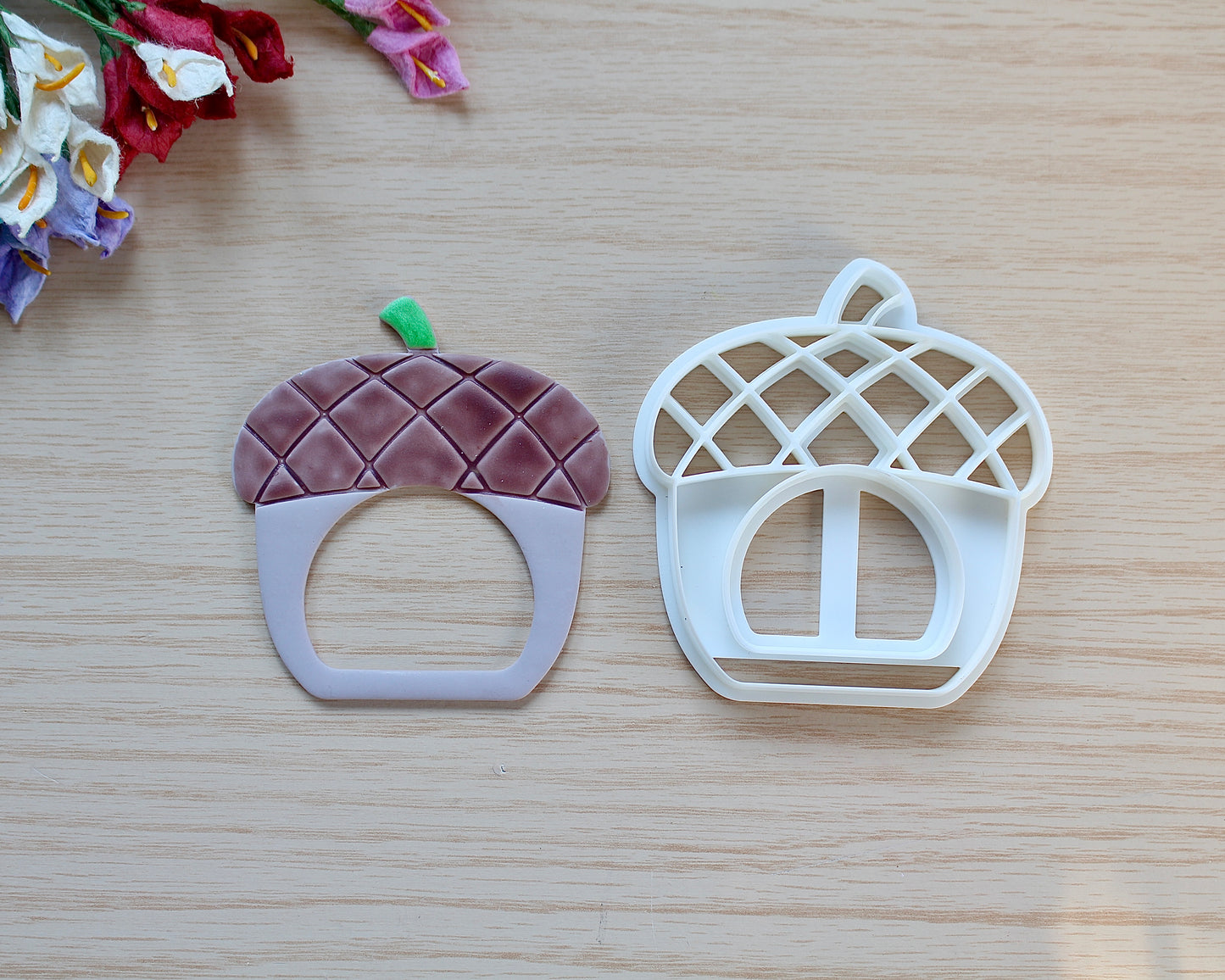 Acorn Napkin Ring Cutter