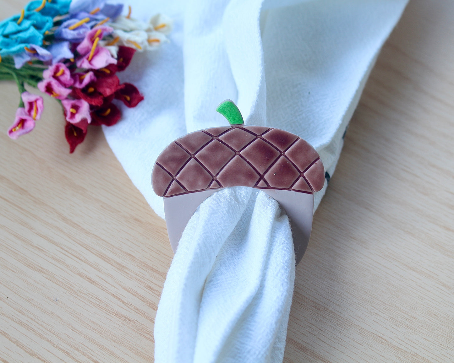 Acorn Napkin Ring Cutter