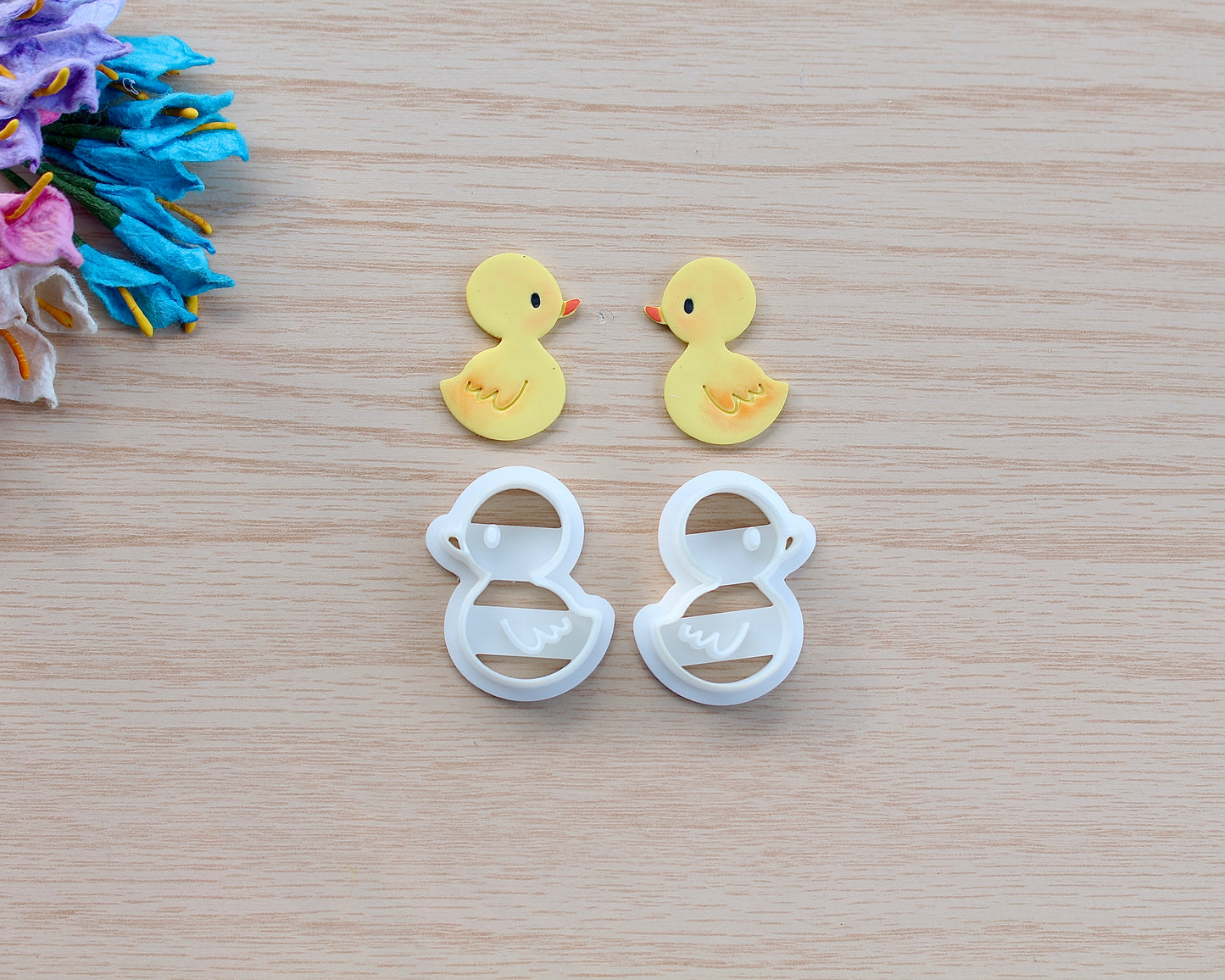 baby chick polymer clay cutter