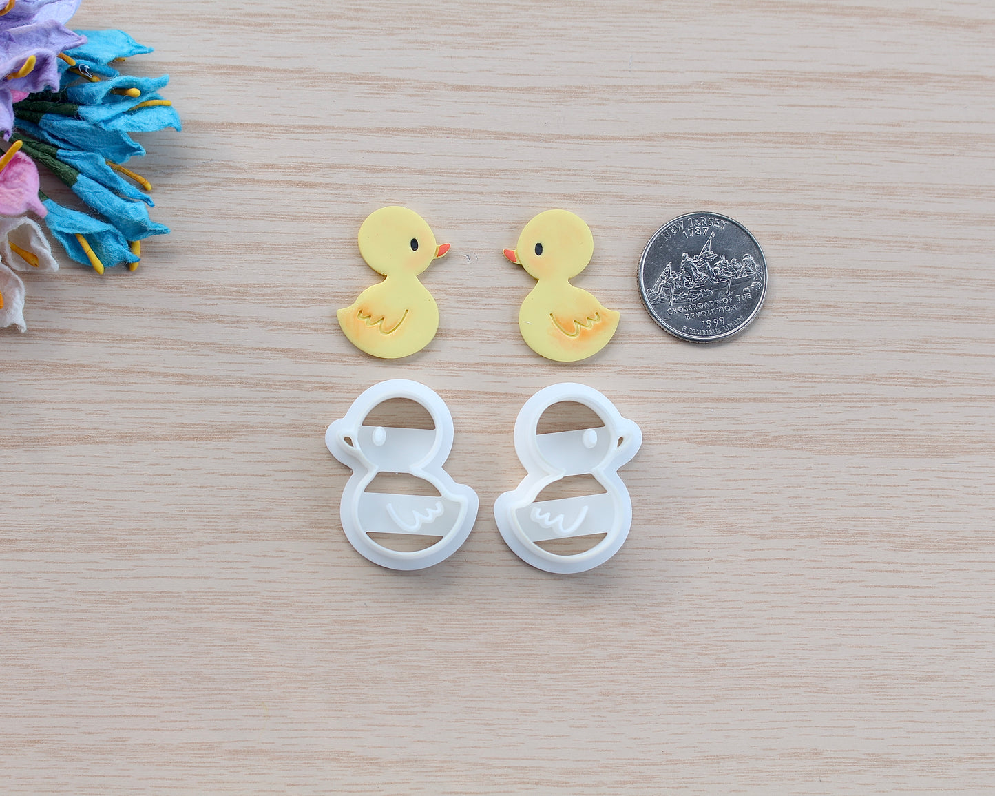 baby chick polymer clay cutter