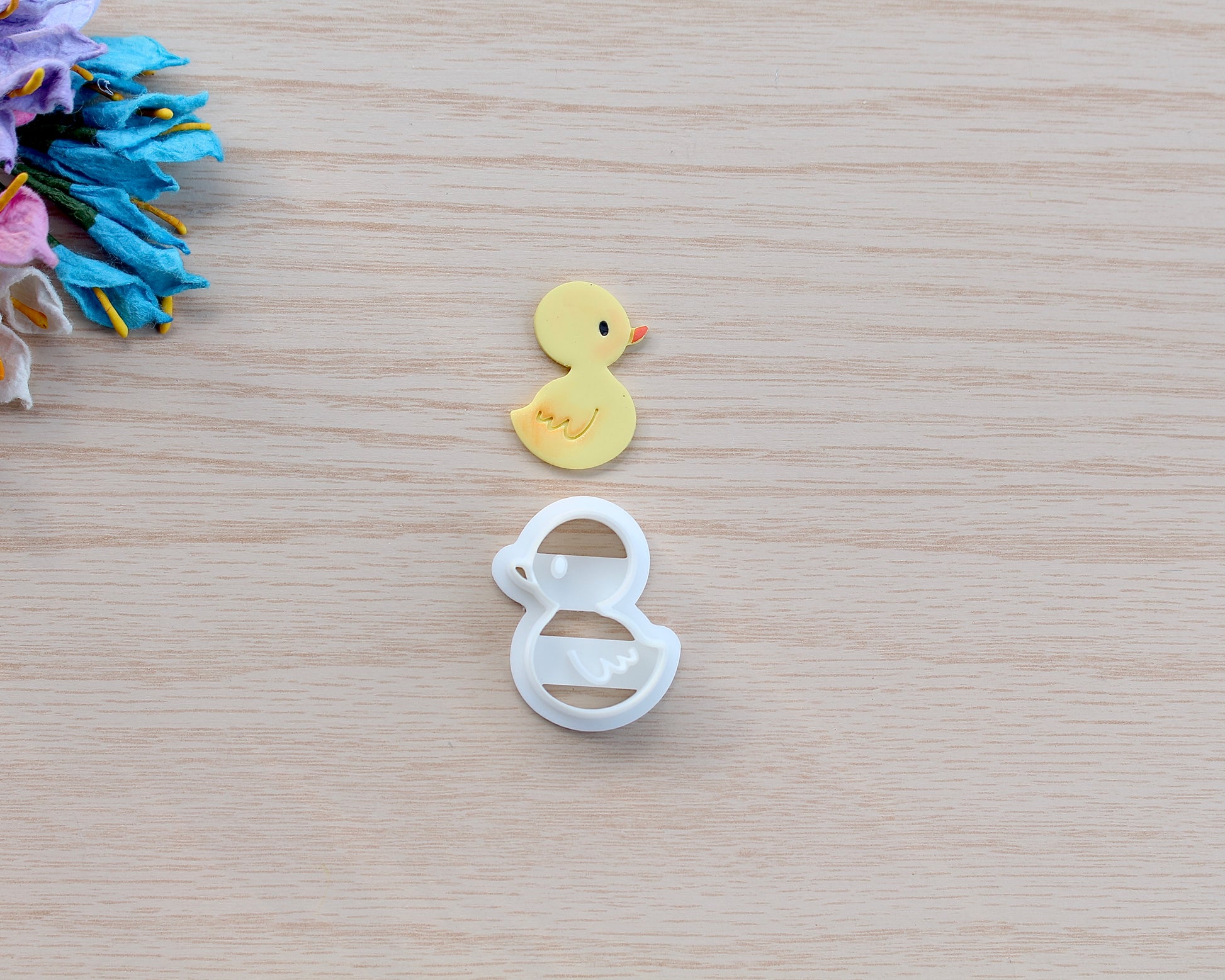 baby chick polymer clay cutter