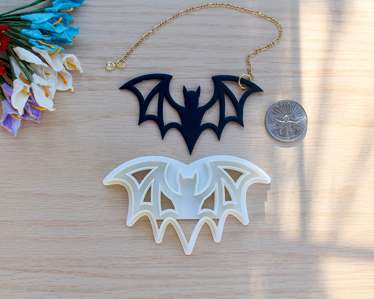 Bat Cut-out Bookmark Cutter