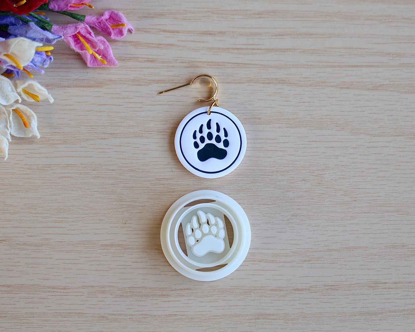 Bear Paw Print Cutter