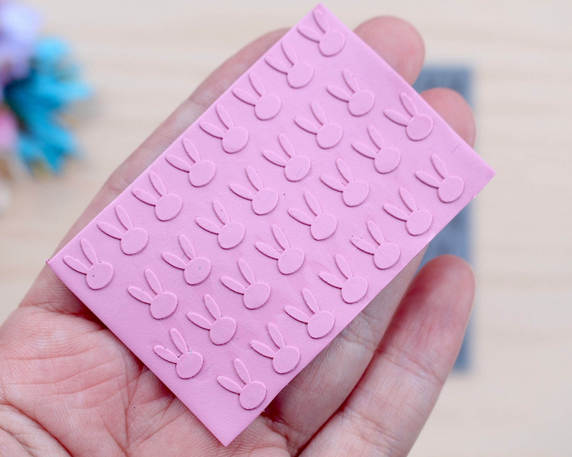 Bunny rubber texture mat