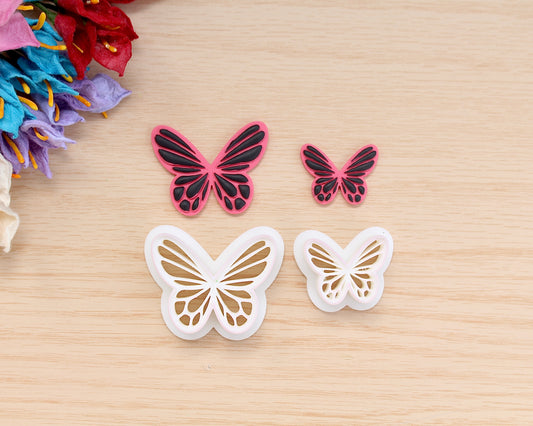 butterfly polymer clay cutter