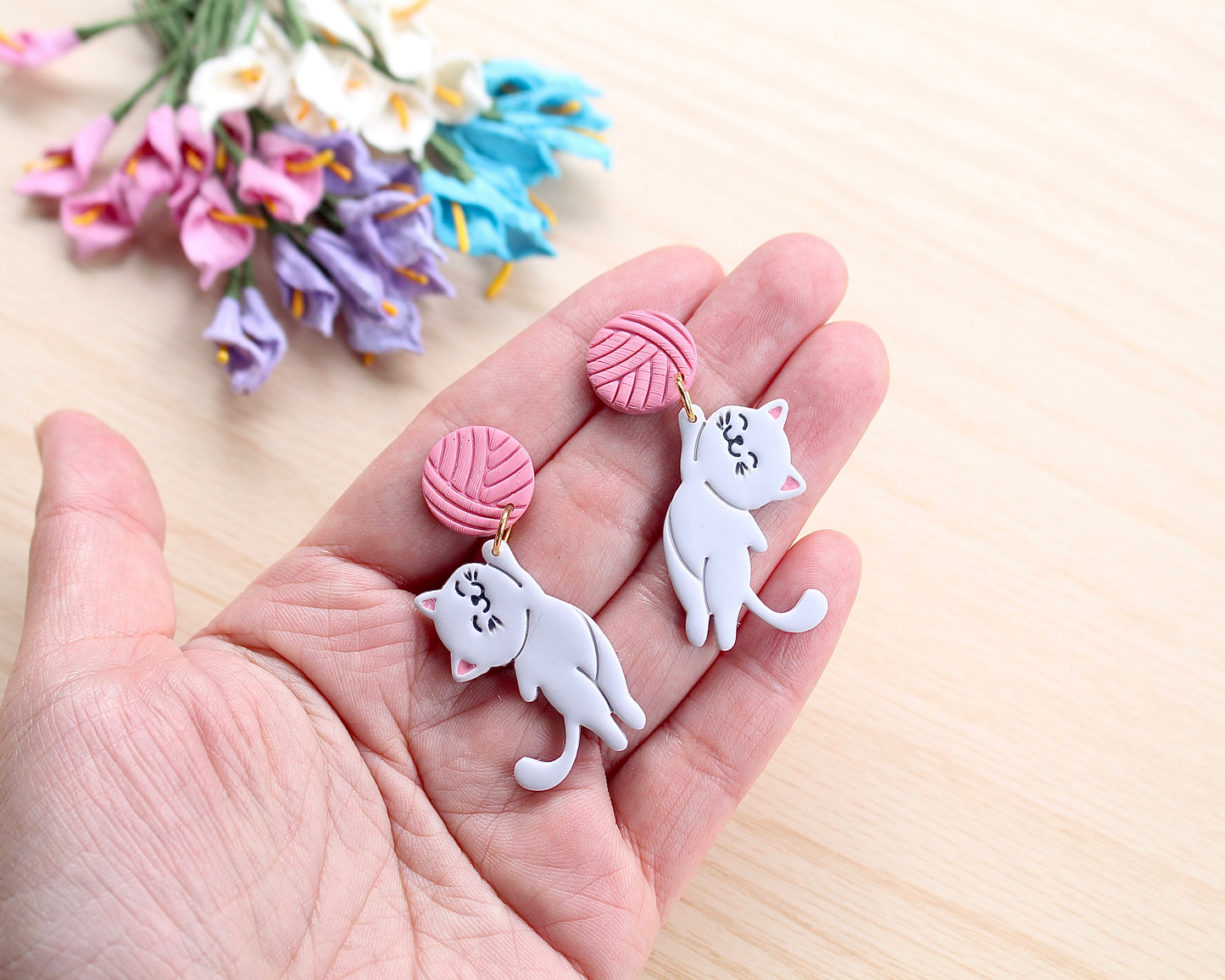 Cat & Yarn Cutter Set