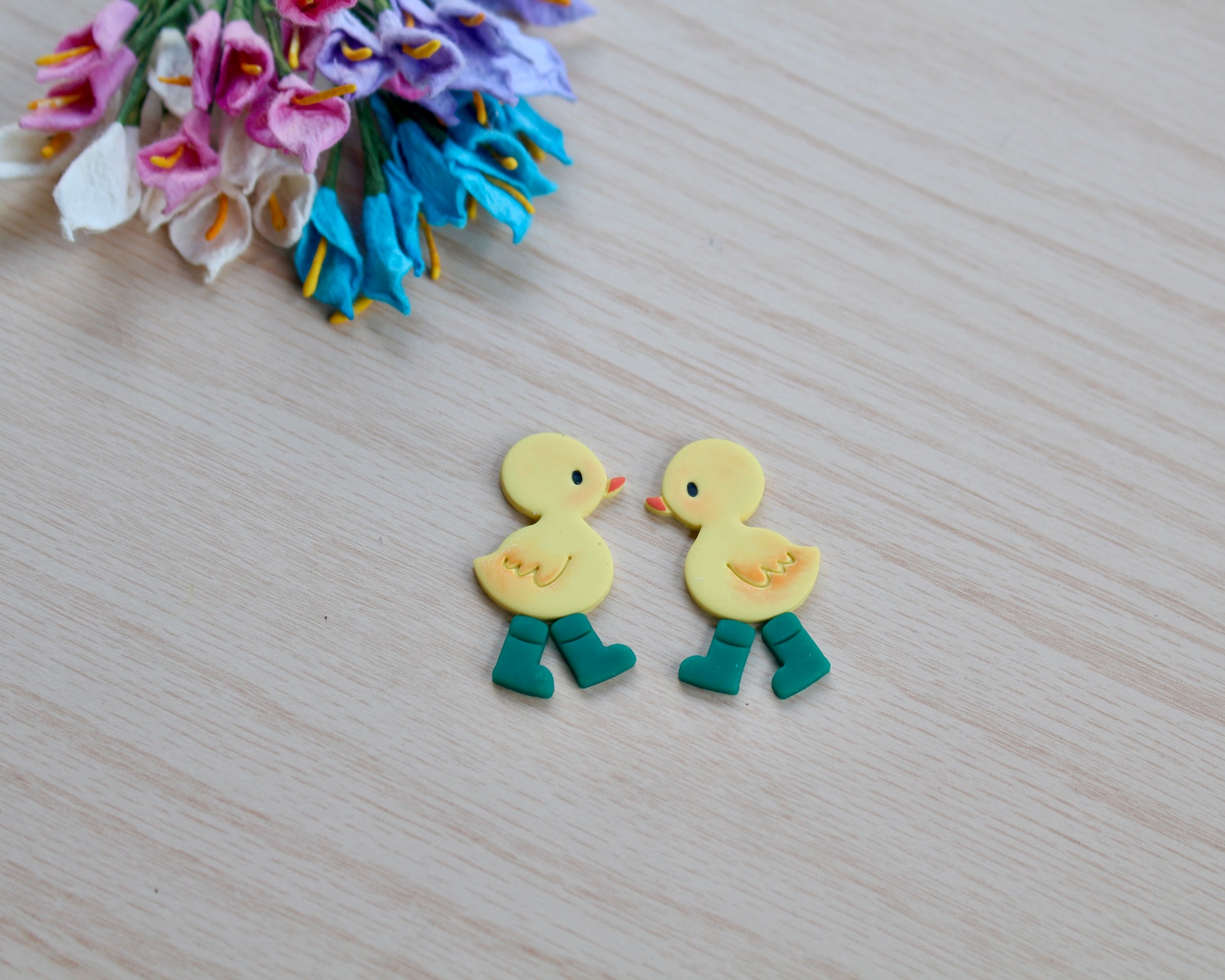baby chick polymer clay cutter