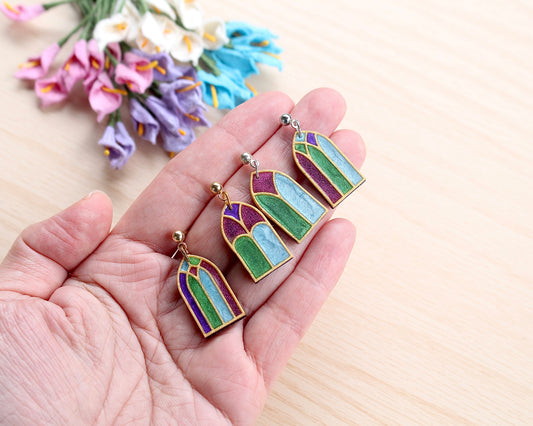 Church Window Element Baking Mat