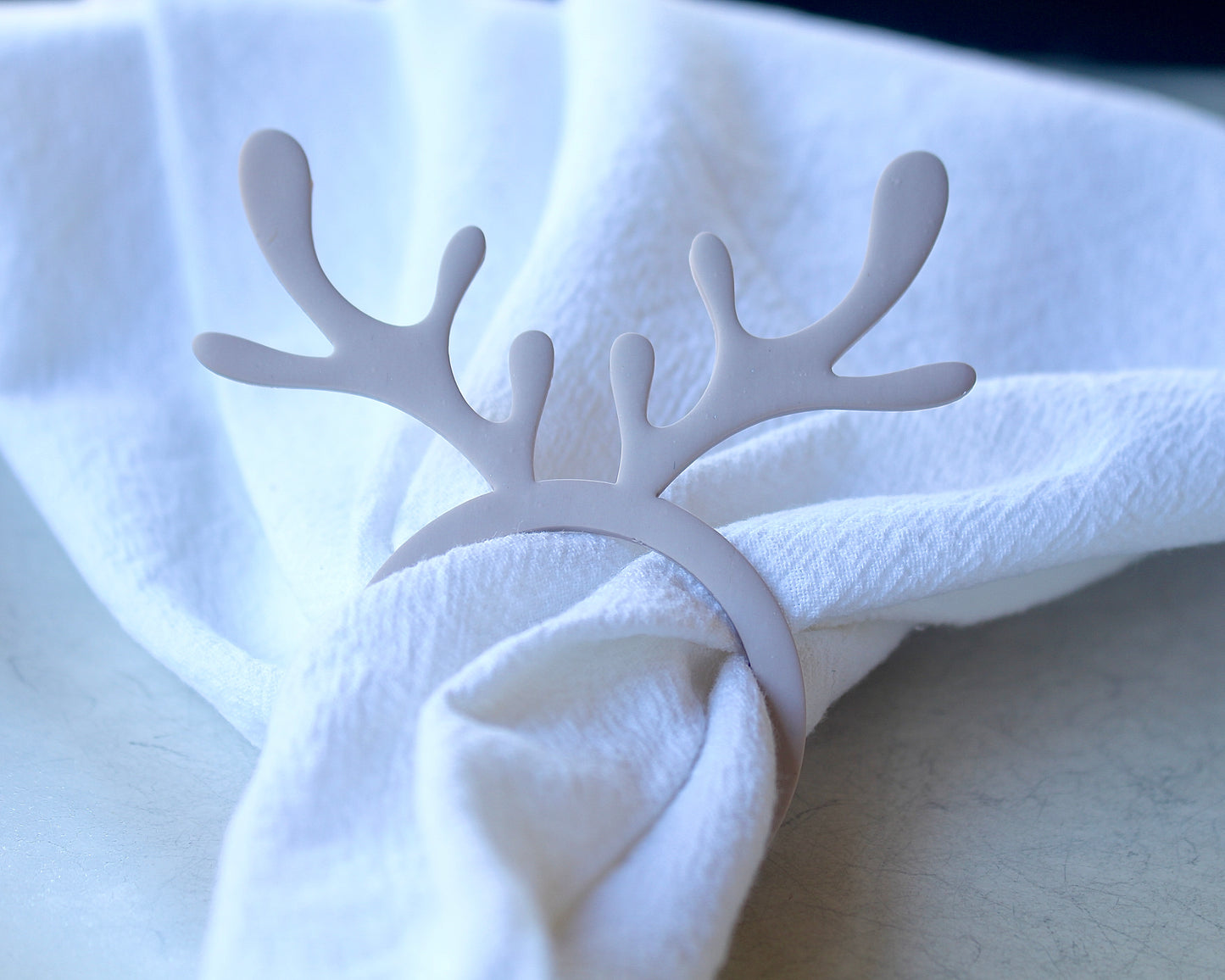Deer Antler Napkin Ring Cutter