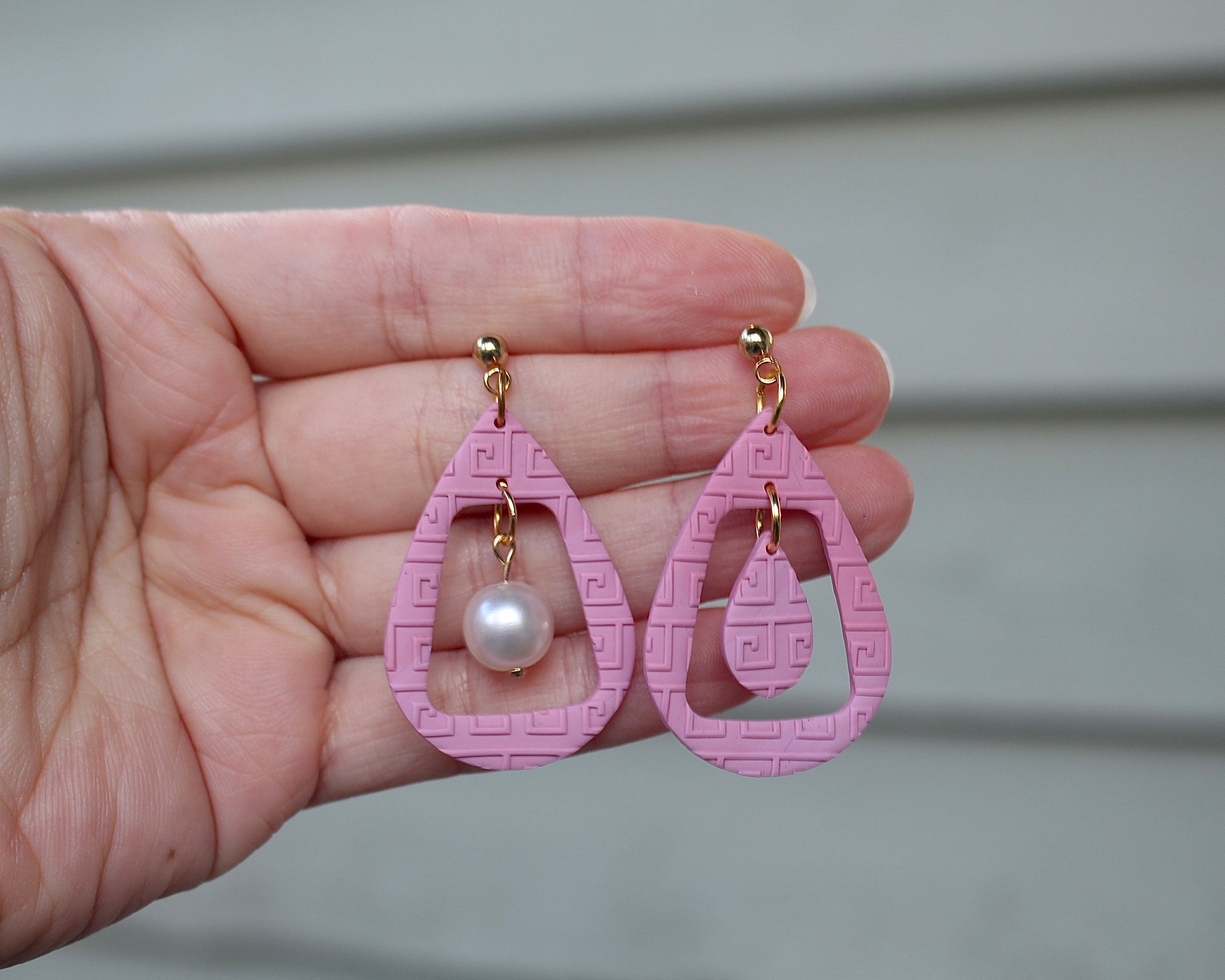 Droplet Dangle polymer clay