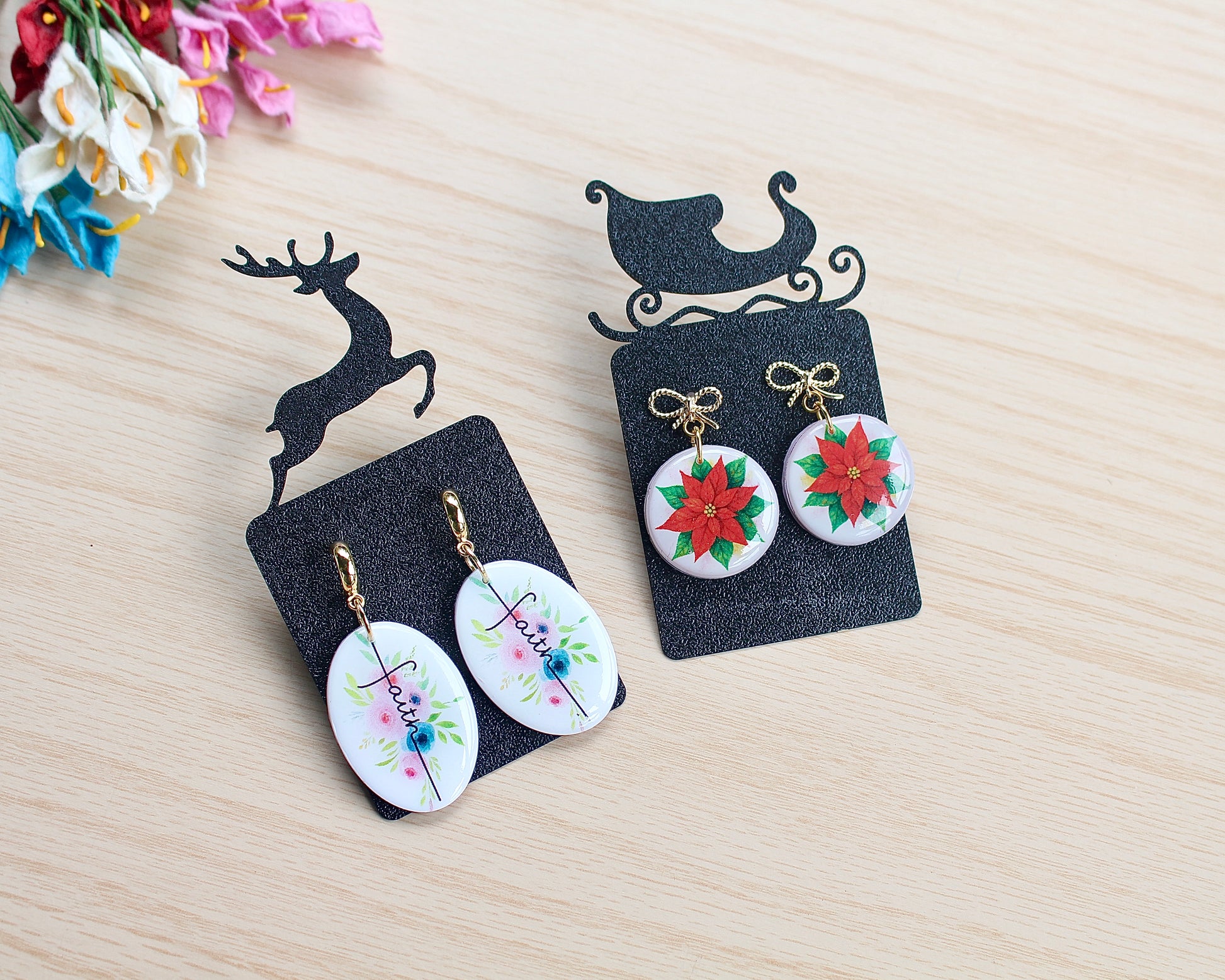 Poinsettia Transfer Paper