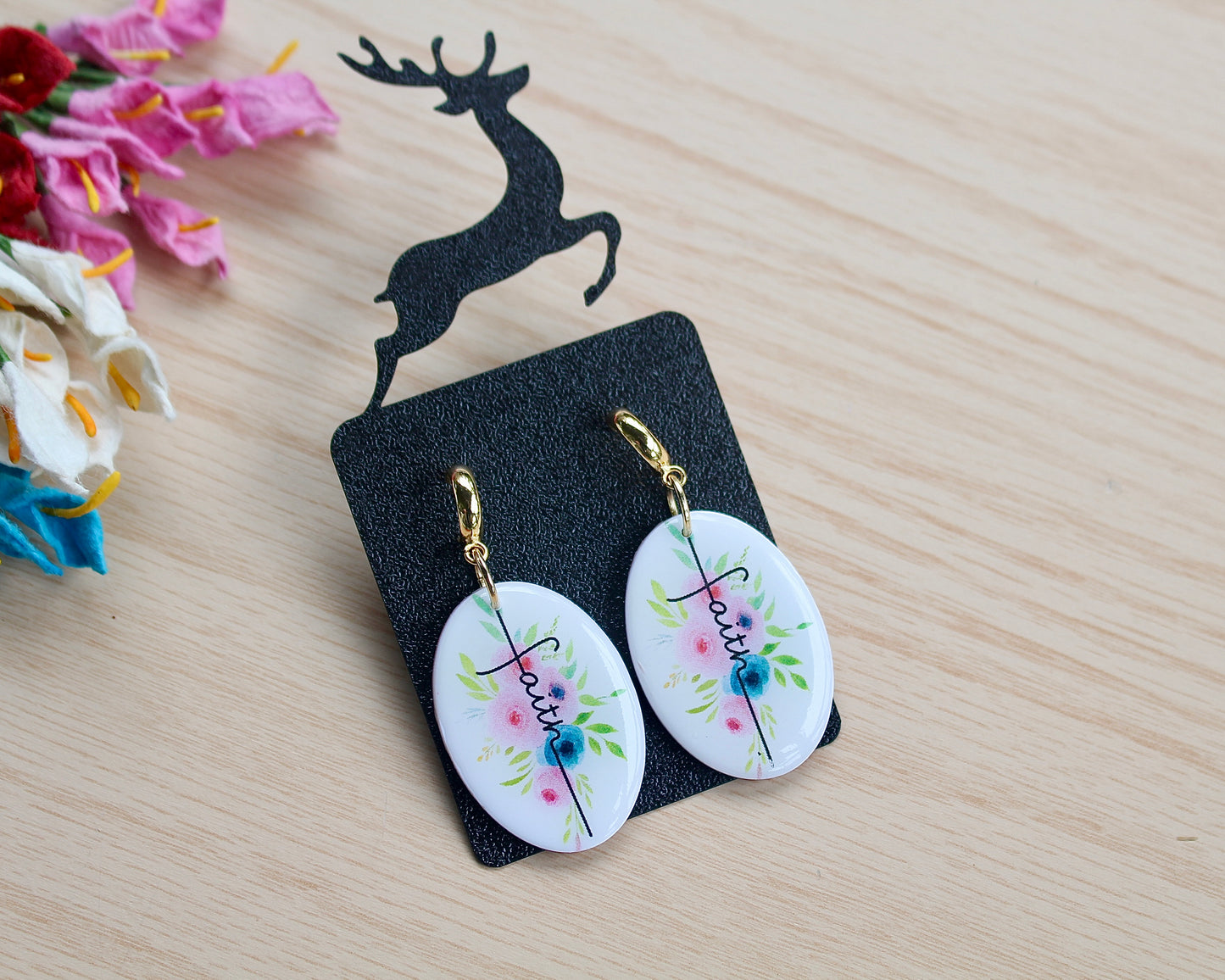 Faith Flower Transfer Paper