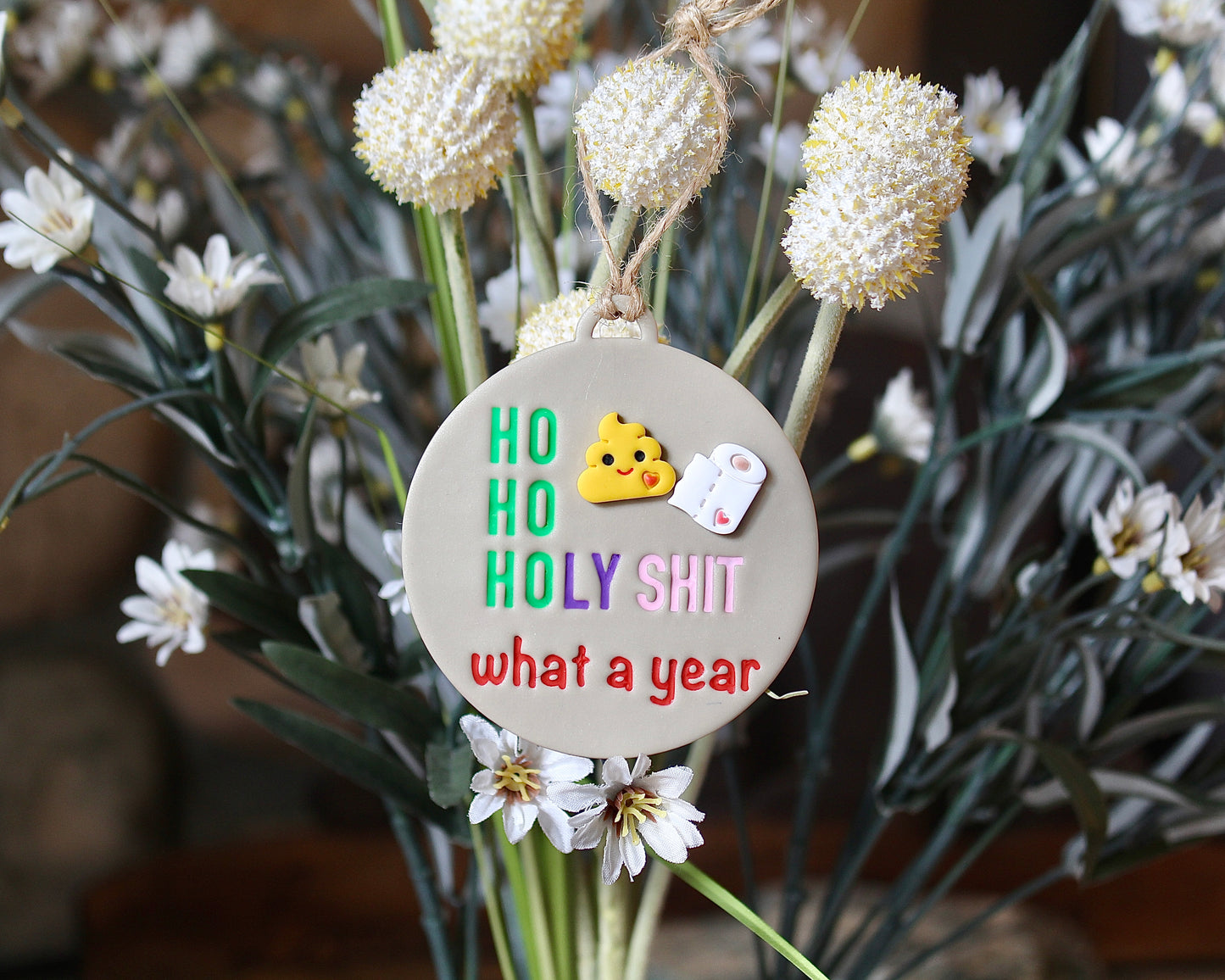 Ho Ho Holy Shit Ornament Cutter