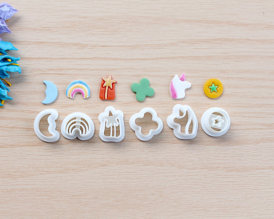 St Patrick Day lucky charm polymer clay cutter