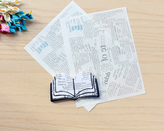 Newspaper Water Soluble Transfer Paper