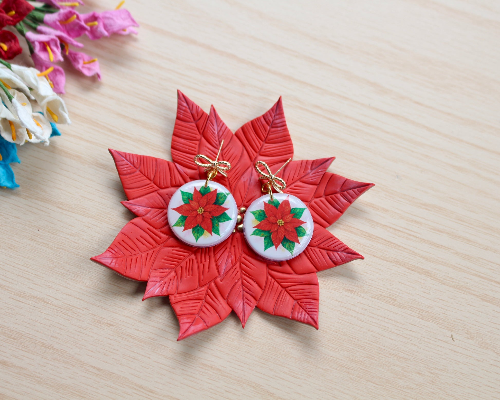 Poinsettia Trinket Cutter | Ornament Cutter