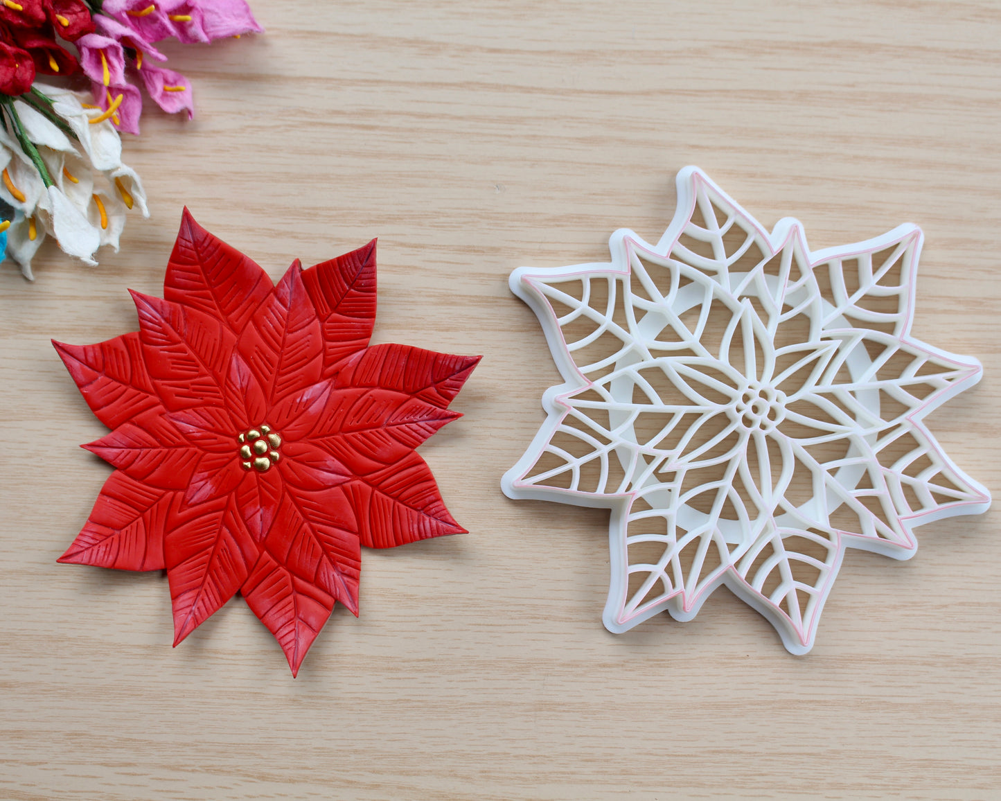 Poinsettia Trinket Cutter | Ornament Cutter