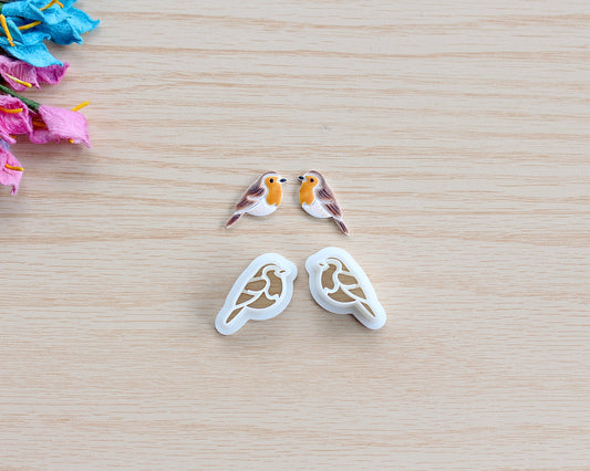 Robin Bird Stud Cutter Set