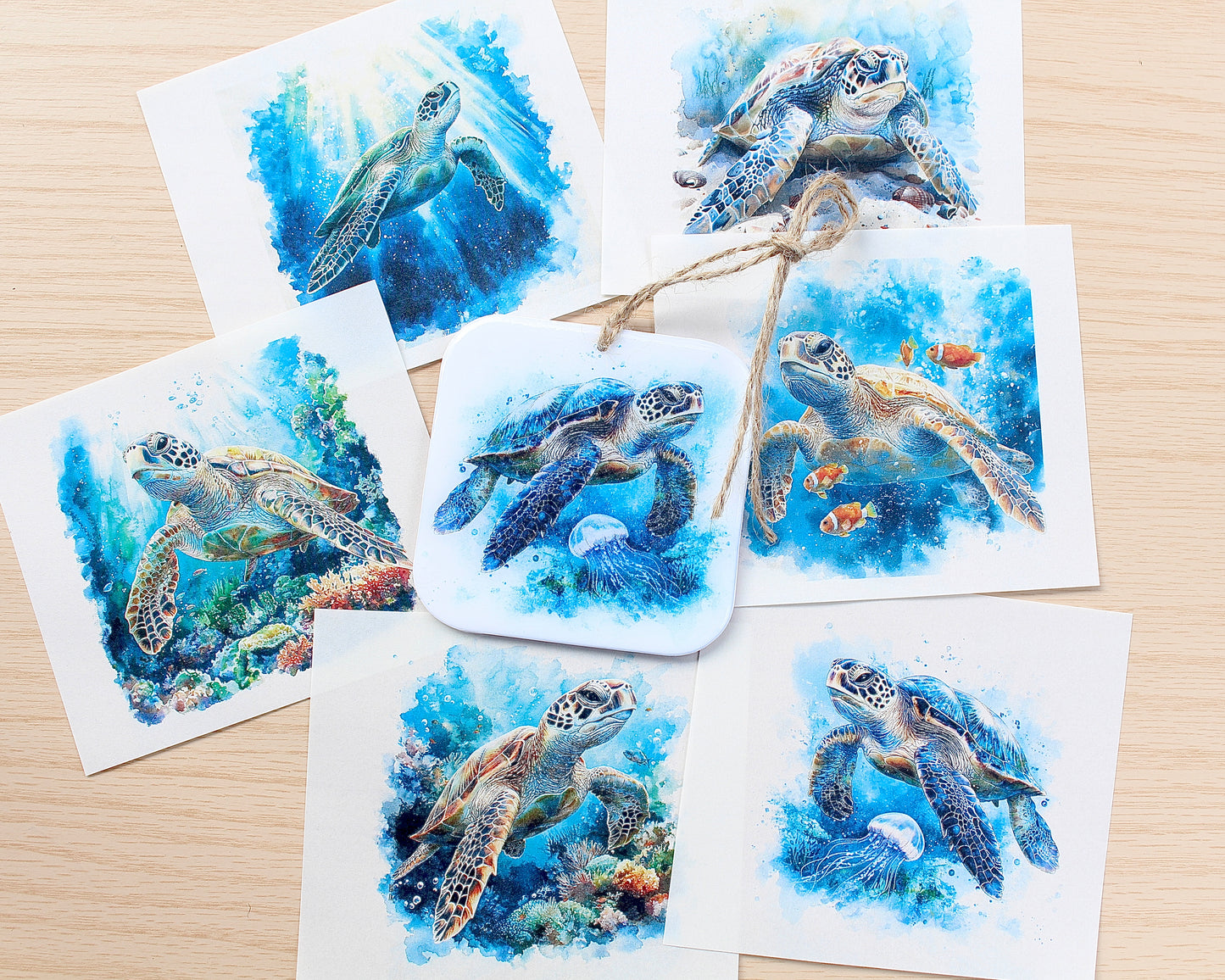 Sea Turtle Water Soluble Transfer Paper