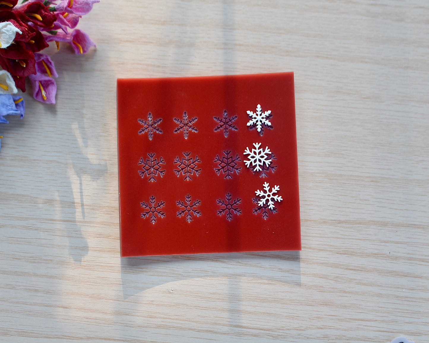 Snowflake Baking Mat