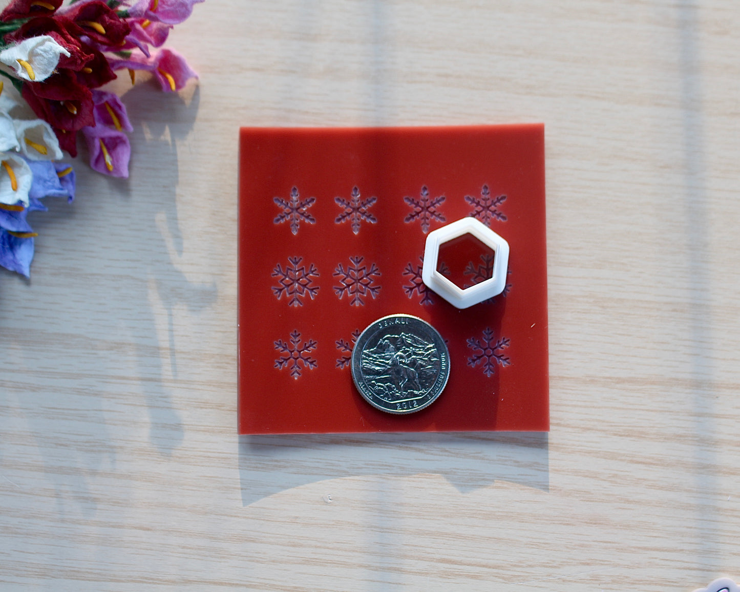 Snowflake Baking Mat