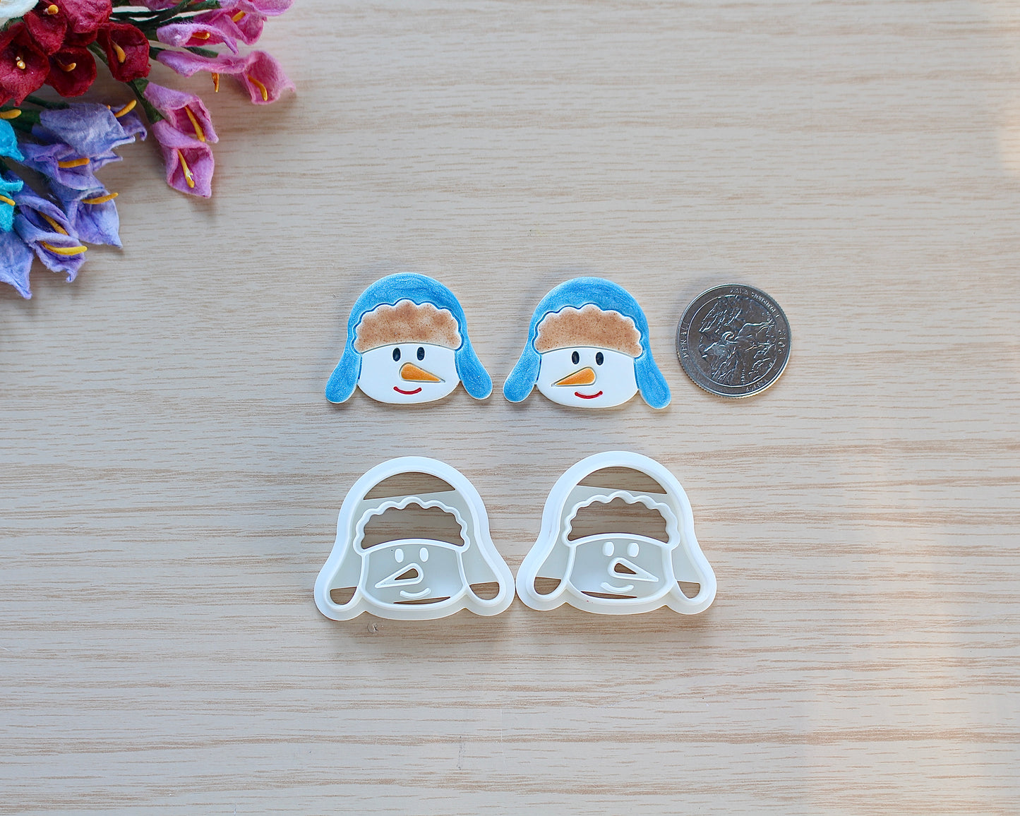 Christmas Snowman Head Cutter