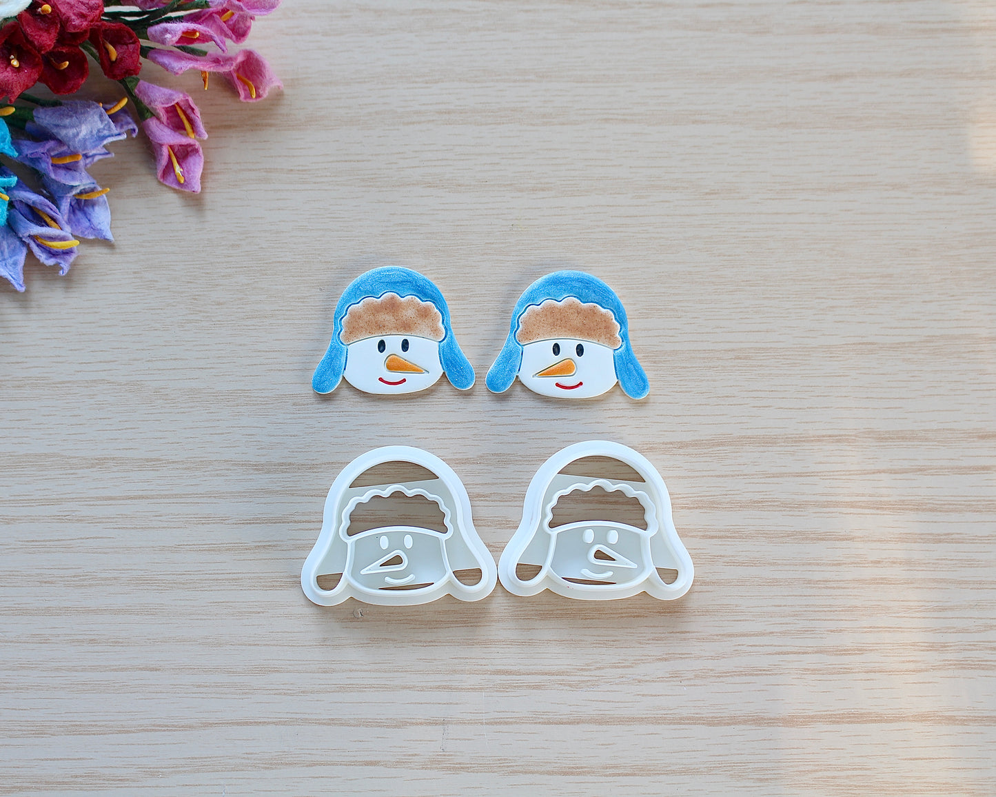 Christmas Snowman Head Cutter