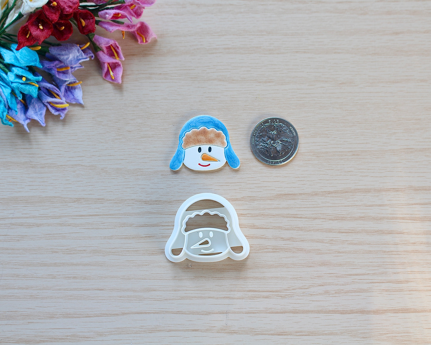 Christmas Snowman Head Cutter