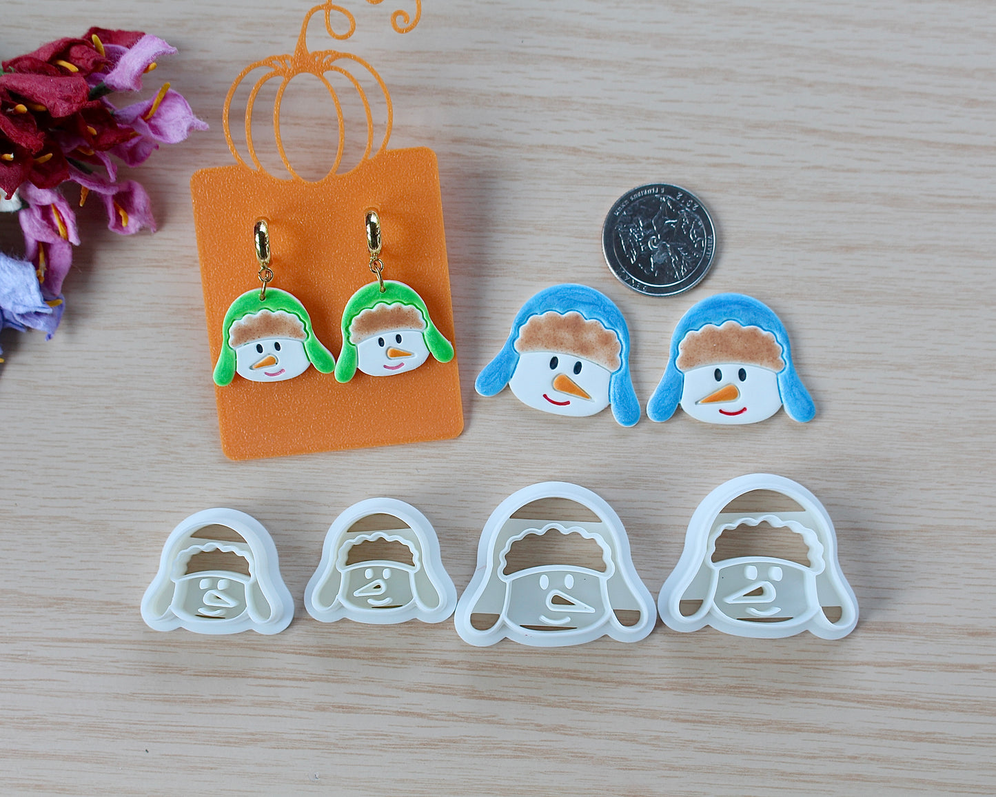 Christmas Snowman Head Cutter