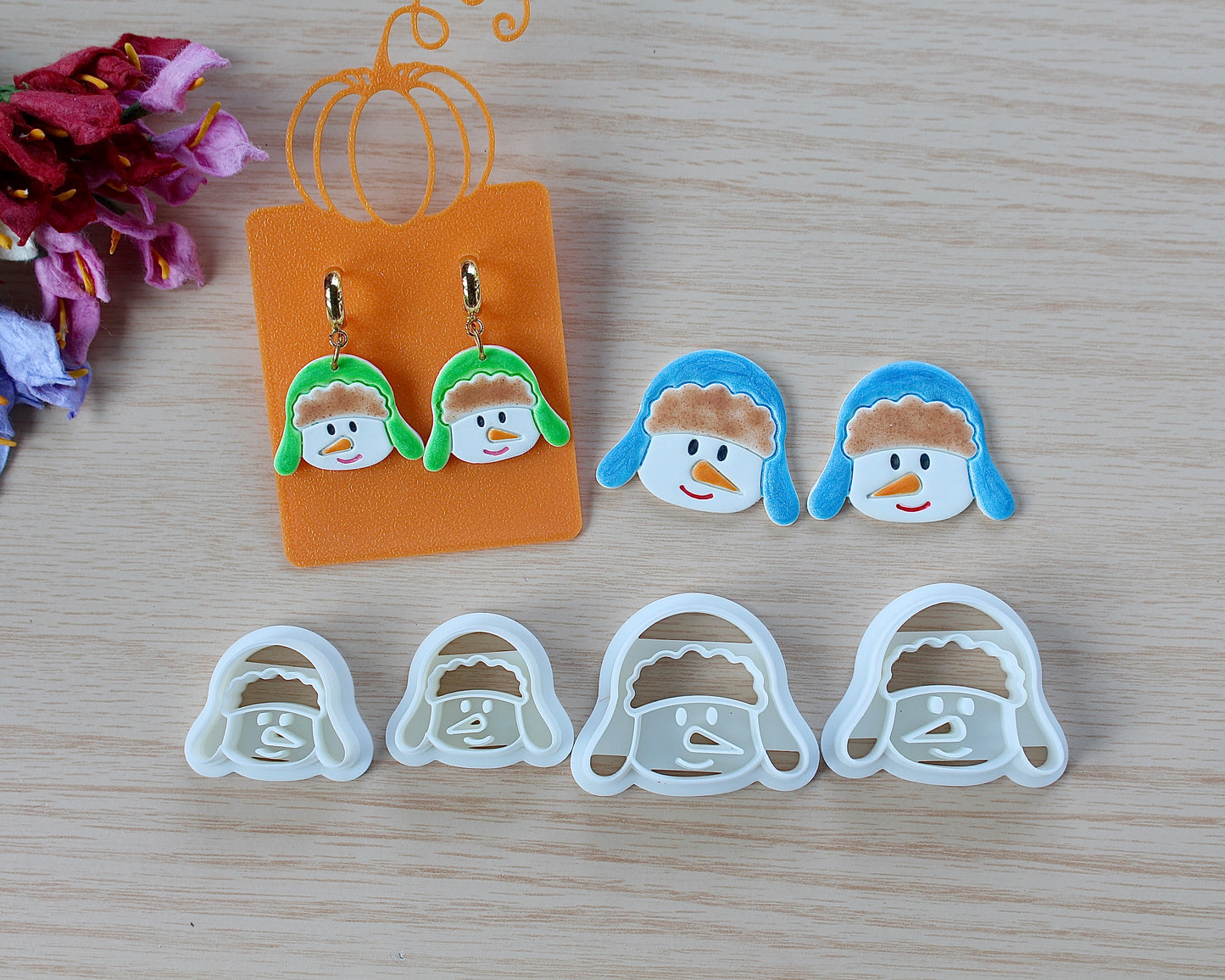 Christmas Snowman Head Cutter