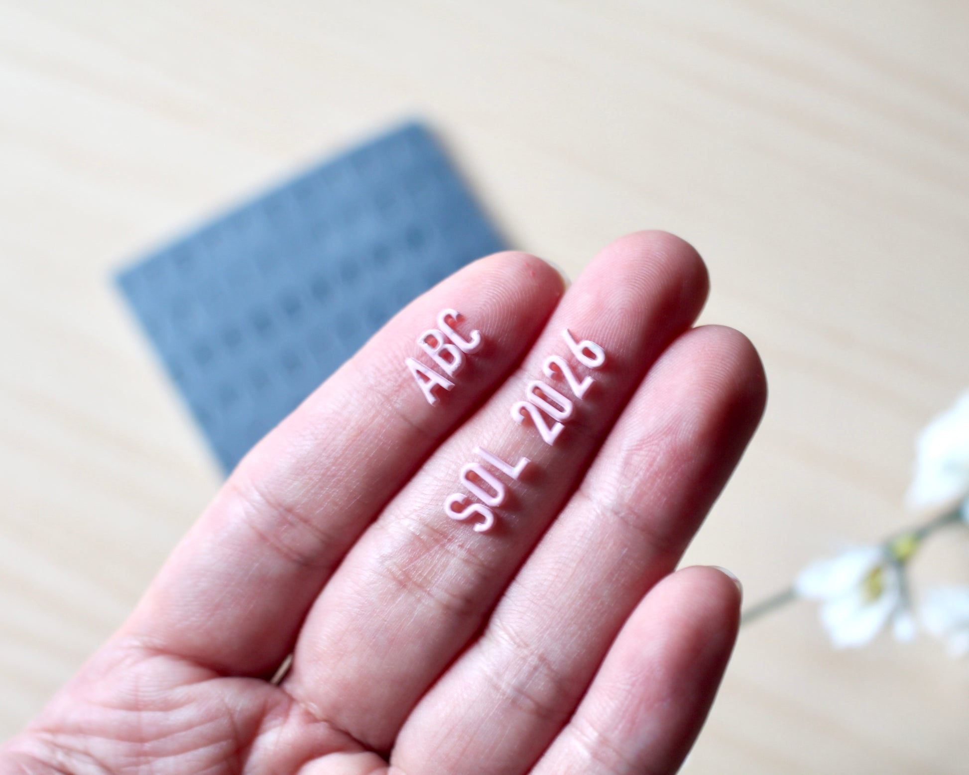 Alphabet Element Baking Mat