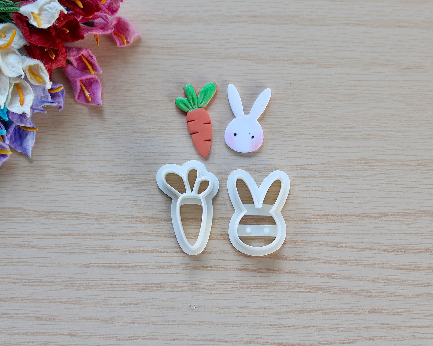 Tic-tac-toe Bunny and Carrot Cutter