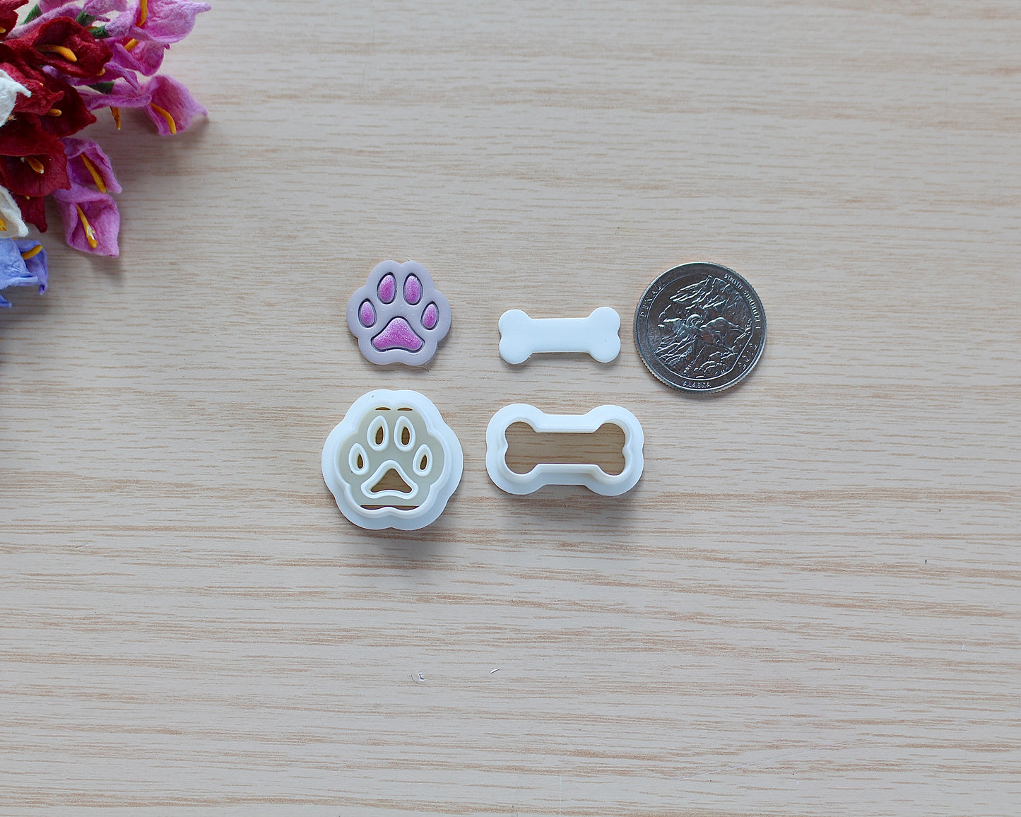 Tic-tac-toe Paw and Bone Cutter
