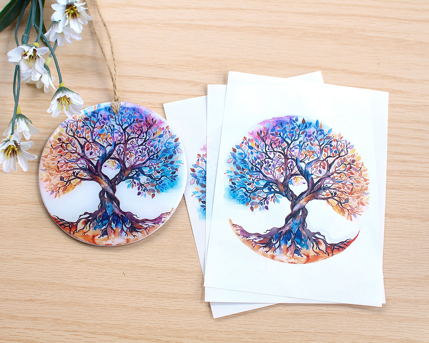 The Tree of Life Water Soluble Transfer Paper
