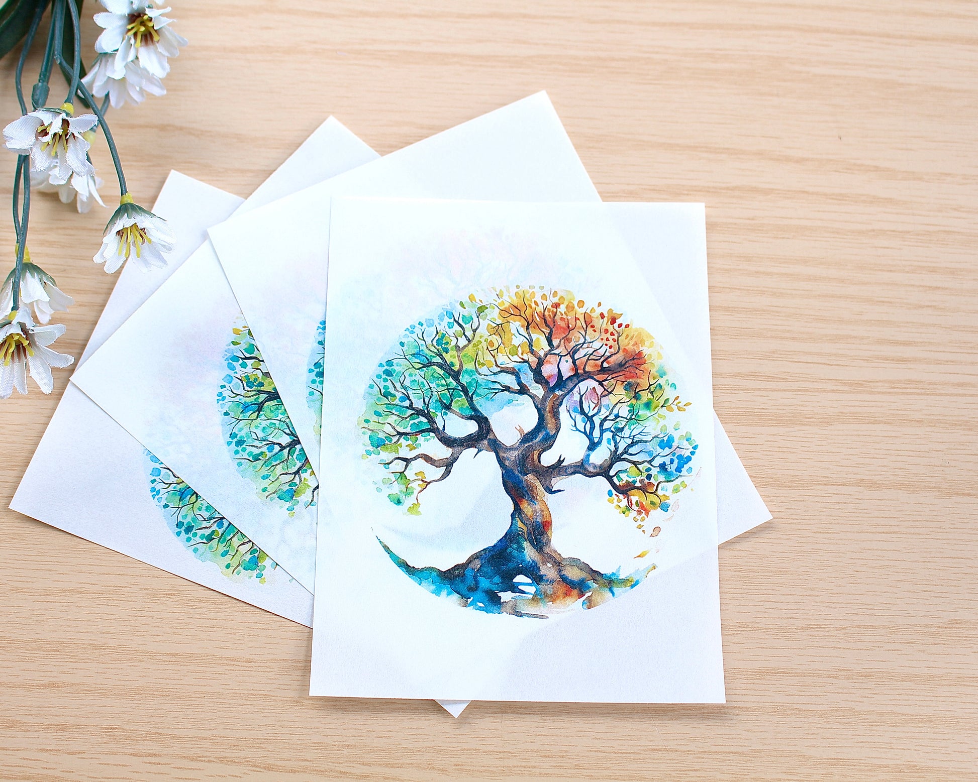 The Tree of Life Water Soluble Transfer Paper