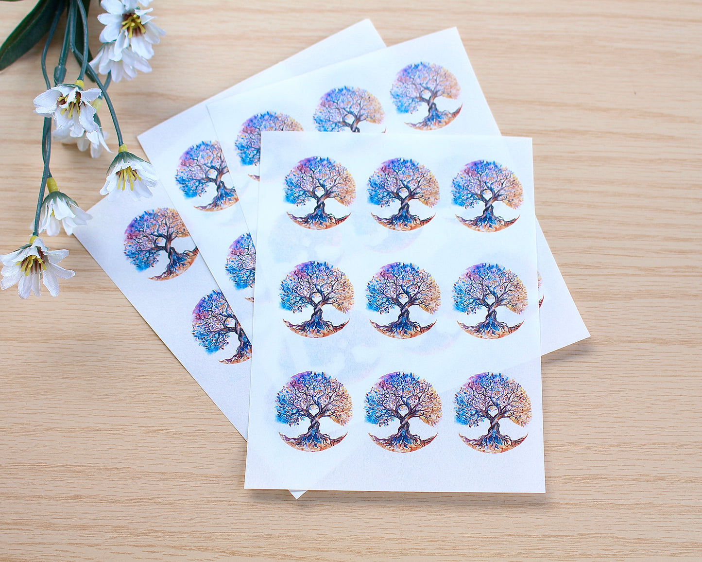 The Tree of Life Water Soluble Transfer Paper