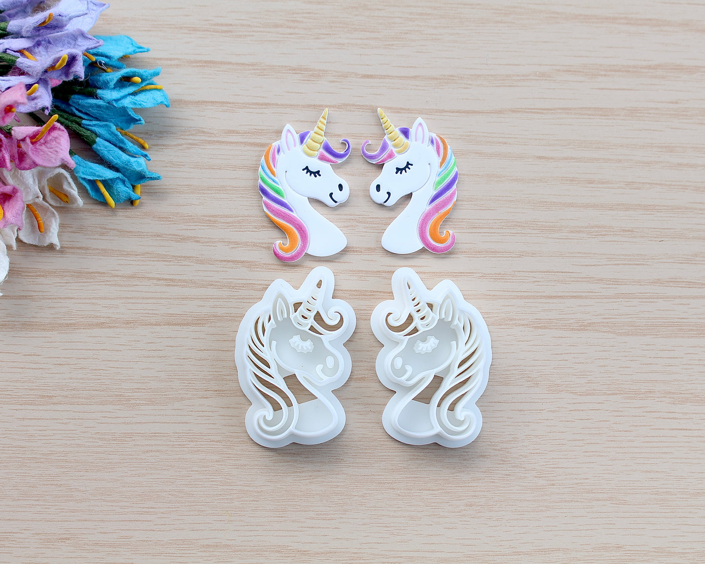 Unicorn Polymer clay cutter