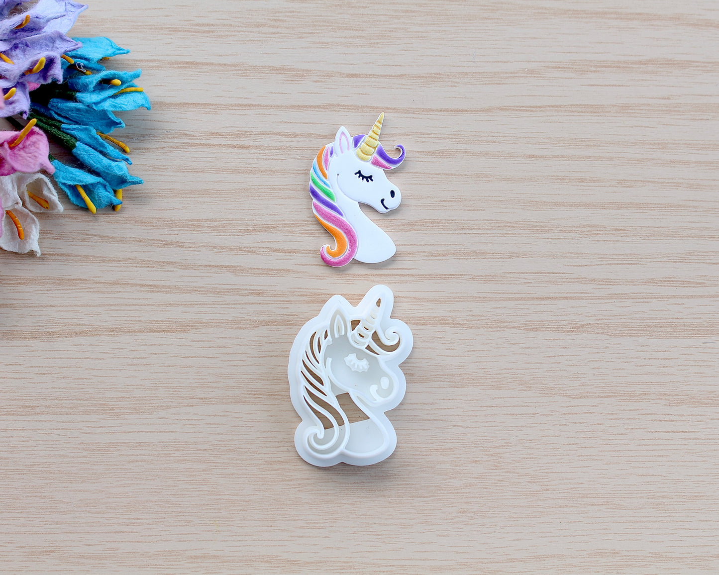Unicorn Polymer clay cutter