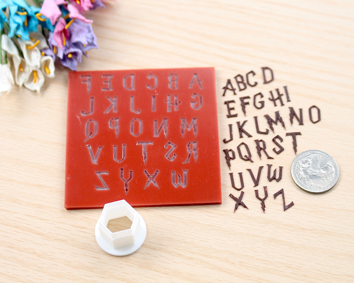 Wizard Alphabet Element Baking Mat